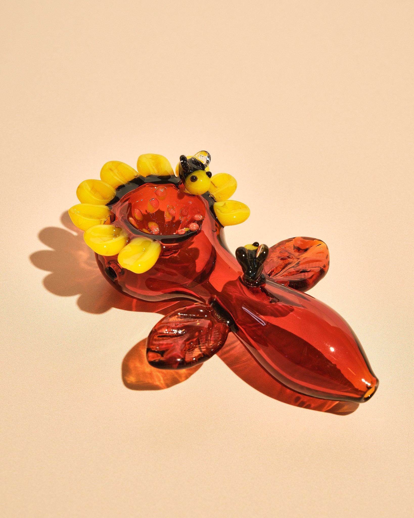 AMBER SUNFLOWER PIPE