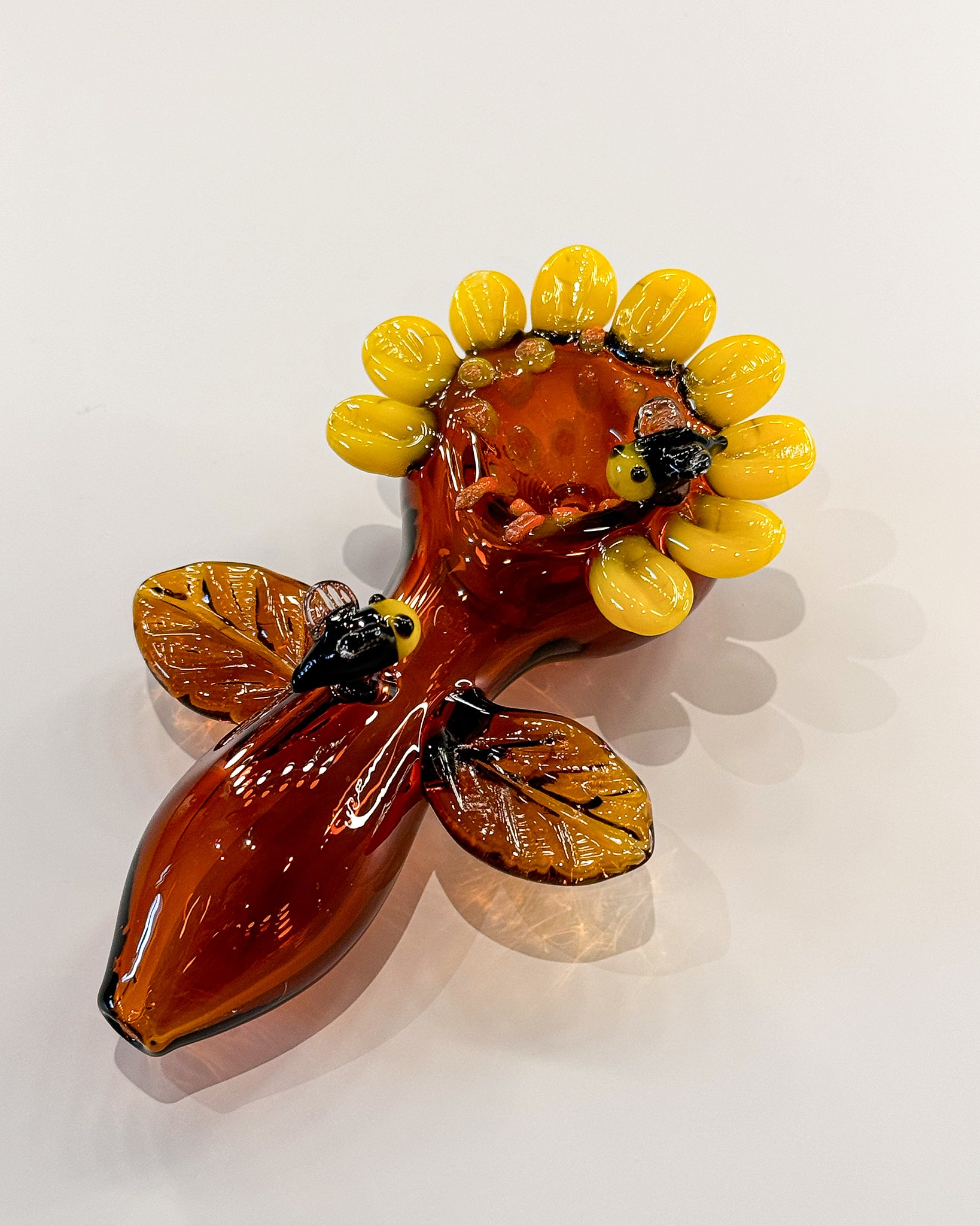 AMBER SUNFLOWER PIPE